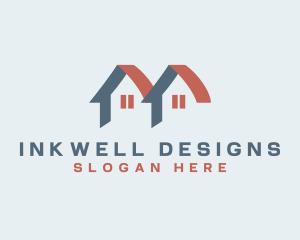 House - Apartment Housing Realty logo design
