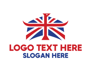 Union Flag Logos | Union Flag Logo Maker | BrandCrowd