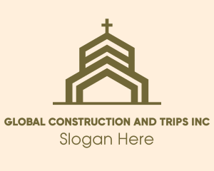 Brown - Bronze Religious Church logo design