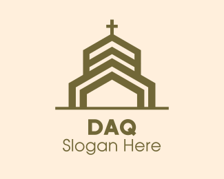 Bronze Religious Church Logo