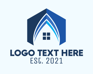 Property Developer - Dome House Property logo design