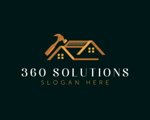 Luxury Roof Repair logo design