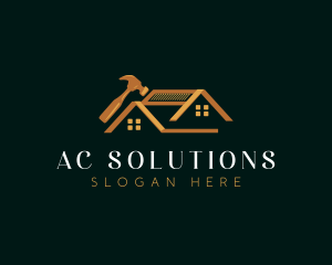 Luxury Roof Repair logo design