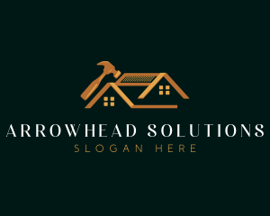 Luxury Roof Repair logo design