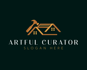 Luxury Roof Repair logo design