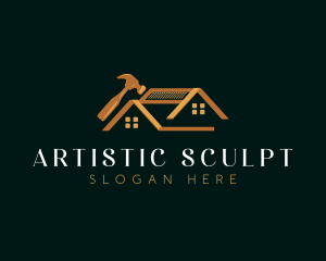 Luxury Roof Repair logo design