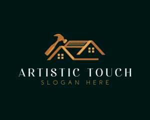 Luxury Roof Repair logo design