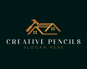 Luxury Roof Repair logo design