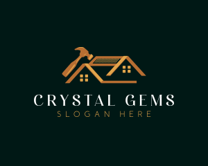 Luxury Roof Repair logo design