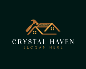 Luxury Roof Repair logo design