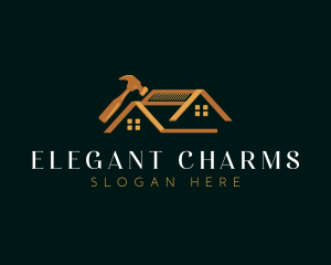 Luxury Roof Repair logo design