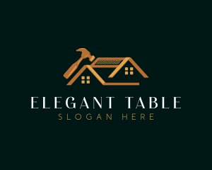 Luxury Roof Repair logo design