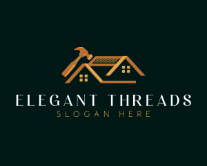 Luxury Roof Repair logo design