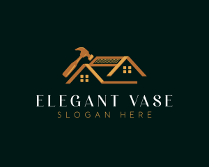 Luxury Roof Repair logo design