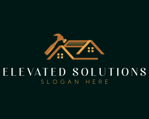 Luxury Roof Repair logo design