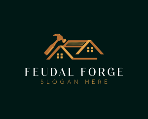 Luxury Roof Repair logo design