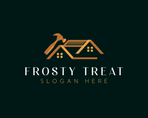 Luxury Roof Repair logo design