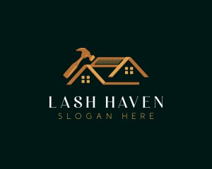 Luxury Roof Repair logo design