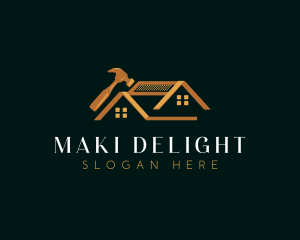 Luxury Roof Repair logo design