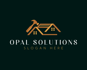 Luxury Roof Repair logo design