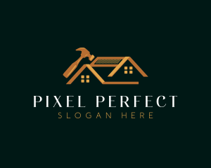 Luxury Roof Repair logo design