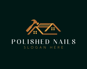 Nails - Luxury Roof Repair logo design