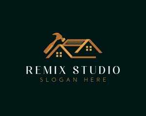 Luxury Roof Repair logo design