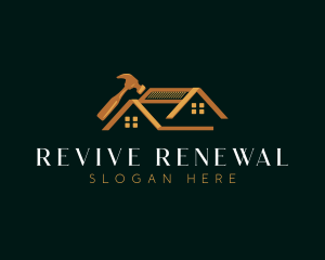 Luxury Roof Repair logo design