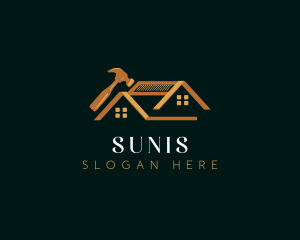 Luxury Roof Repair logo design