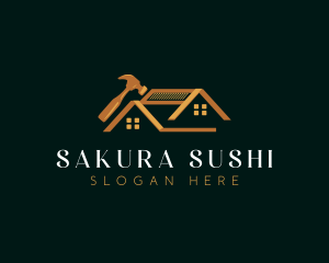 Luxury Roof Repair logo design