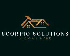 Luxury Roof Repair logo design