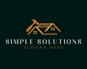 Luxury Roof Repair logo design