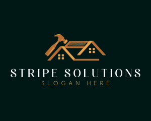 Luxury Roof Repair logo design