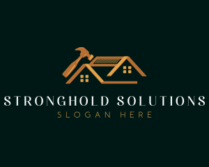 Luxury Roof Repair logo design