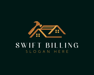 Luxury Roof Repair logo design