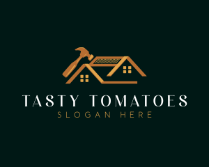 Luxury Roof Repair logo design