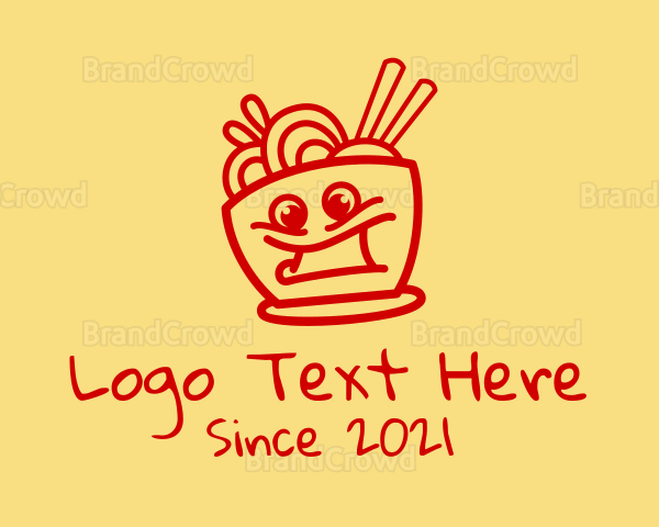 Happy Noodle Bowl Logo