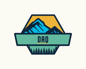 Tourism - Mountain Summit Hiking logo design