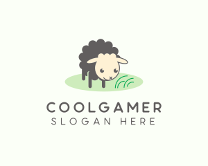 Baby Sheep Lamb Logo