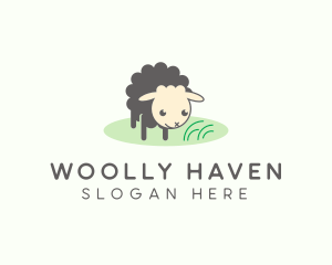 Sheep - Baby Sheep Lamb logo design
