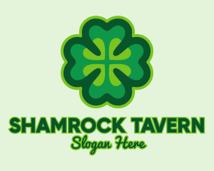 Irish - Green Irish Shamrock logo design