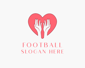 Pink - Pink Heart Care logo design