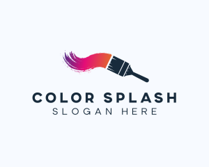 Painting - Paint Brush Painting logo design