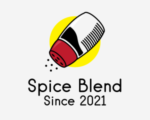 Seasoning - Pepper Condiment Shaker logo design