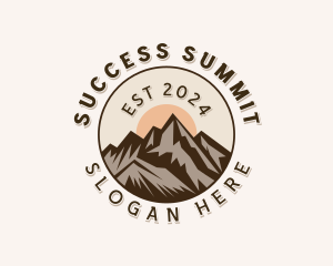 Summit Hiker Adventure logo design