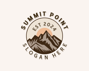 Summit Hiker Adventure logo design