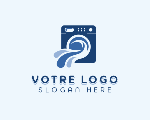 Suds - Laundry Cleaning Laundromat logo design