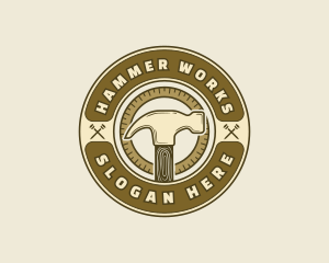 Hammer - Hammer Builder Carpentry logo design