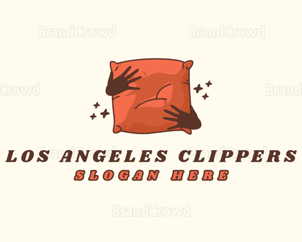 Fluffy Pillow Bedding Logo