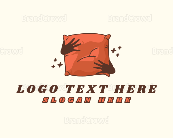 Fluffy Pillow Bedding Logo